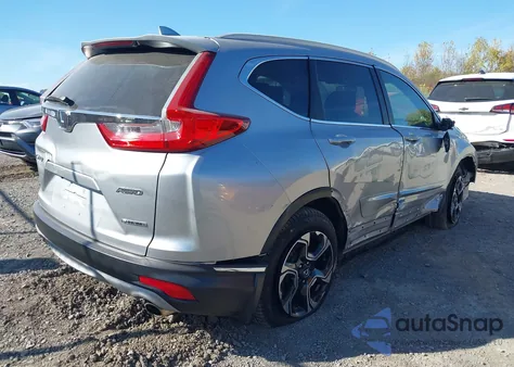 2018 Honda Cr-V Touring from USA, damaged, VIN 7FARW2H91JE029342